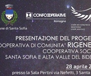 Confcooperative Romagna e il Comune di Santa Sofia presentano RIGENERA alla città