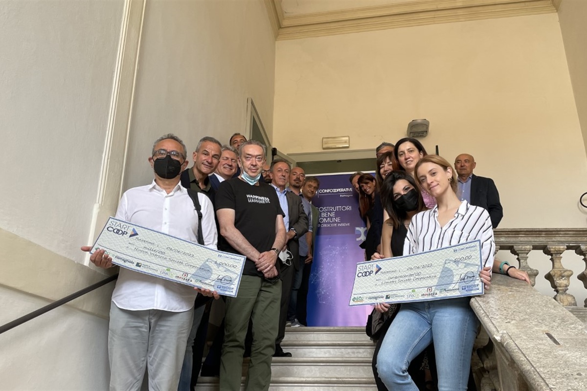 StartCoop: Confcooperative Romagna premia i tre migliori progetti di impresa cooperativa del 2021
