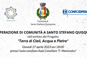 Cooperazione di comunità a Santo Stefano Quisquina