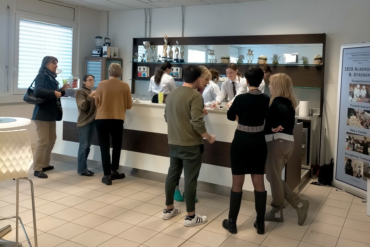 Fvg: un successo il bar didattico allo Stringher di Udine