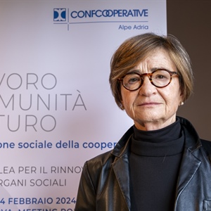 Confcooperative Alpe Adria, Mizzan nuova presidente