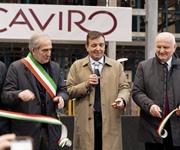 Caviro inaugura il nuovo magazzino automatico a Forlì