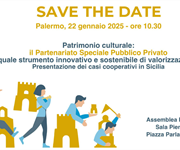 Cultura: PSPP, Confcooperative presenta le best practice siciliane