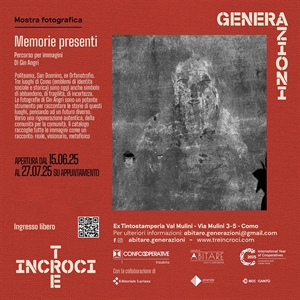 "Memorie Presenti", al via la mostra fotografica all'ex Tintostamperia di Como