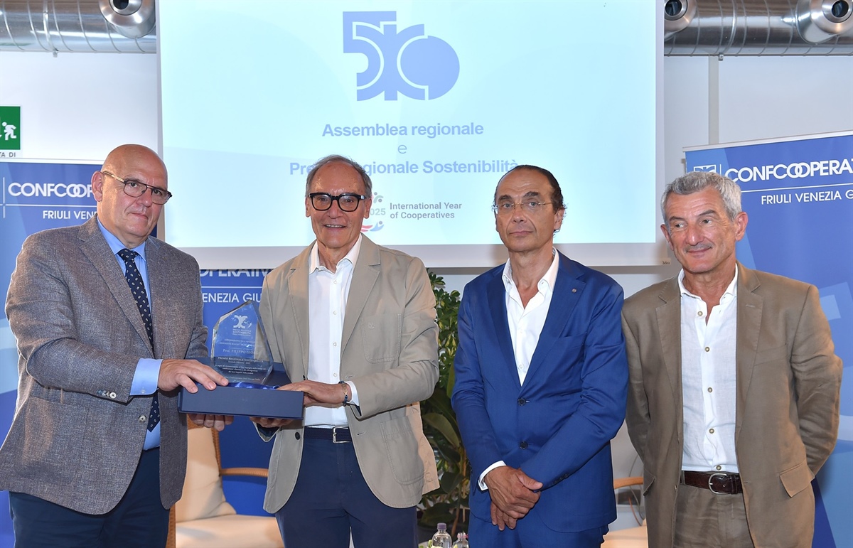 FVG: Confcooperative assegna il Premio Regionale Sostenibilità al climatologo Filippo Giorgi