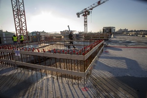 Economia, produzione edilizia ai massimi dal 2008