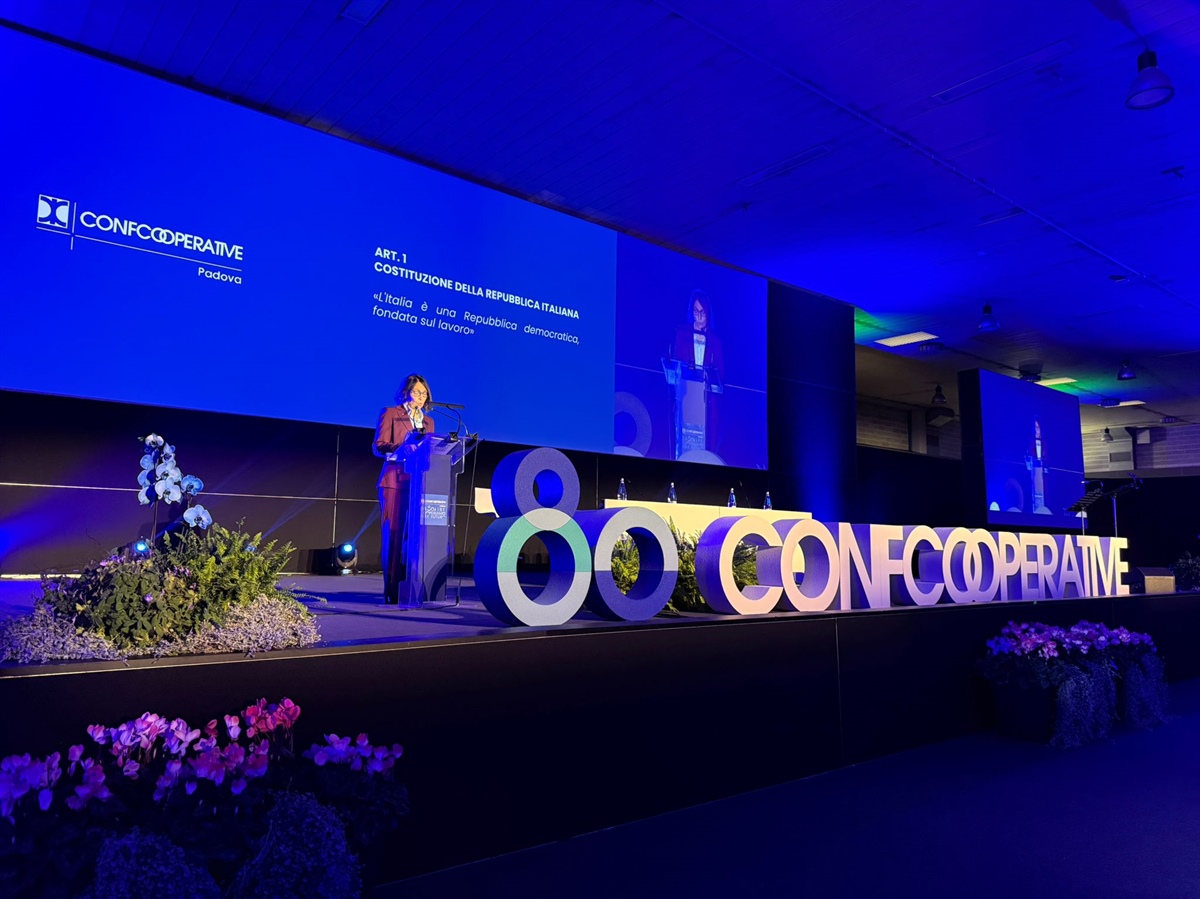 80 anni di Confcooperative Padova, l'attualità di un modello di economia sociale inclusivo e sostenibile