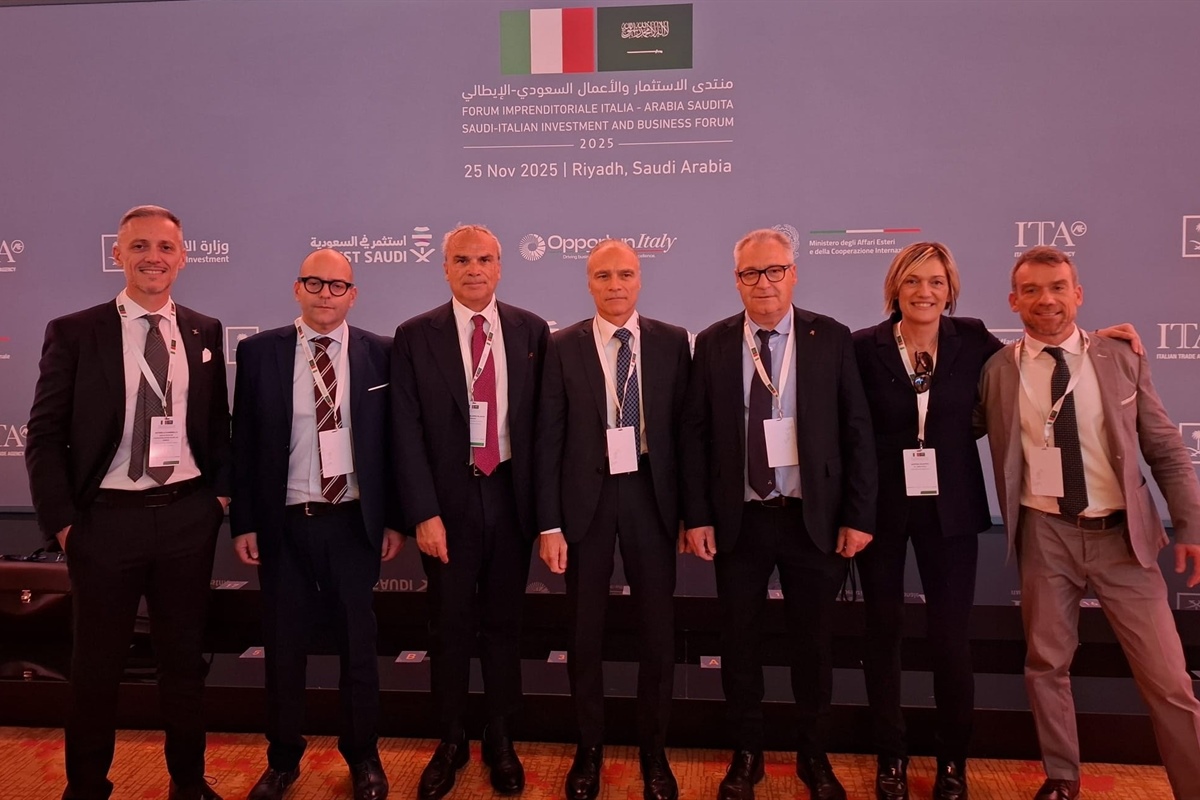 Confcooperative al Business Forum Italia-Arabia Saudita