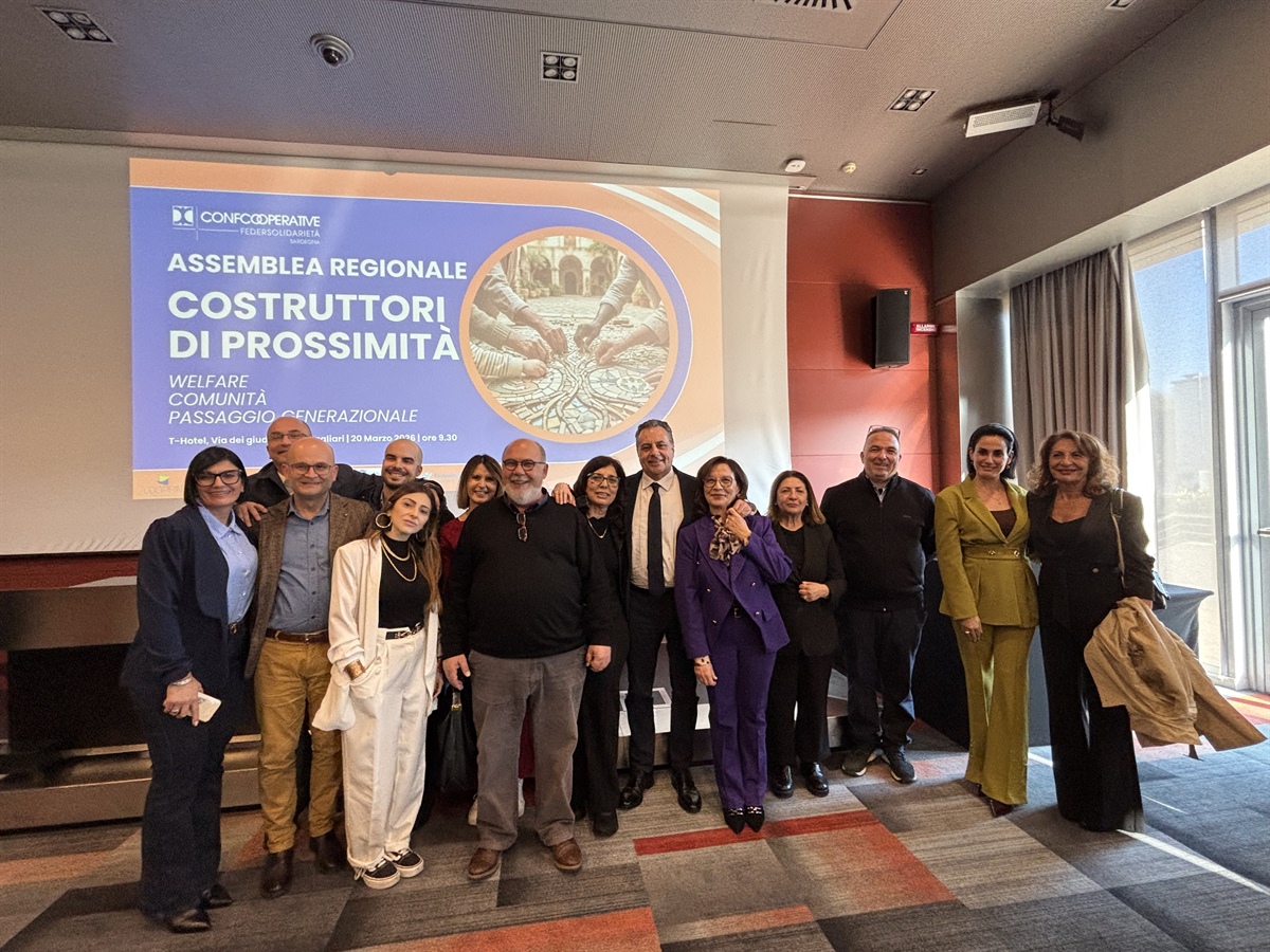 Confcooperative Federsolidarietà Sardegna: Antonello Pili confermato alla presidenza