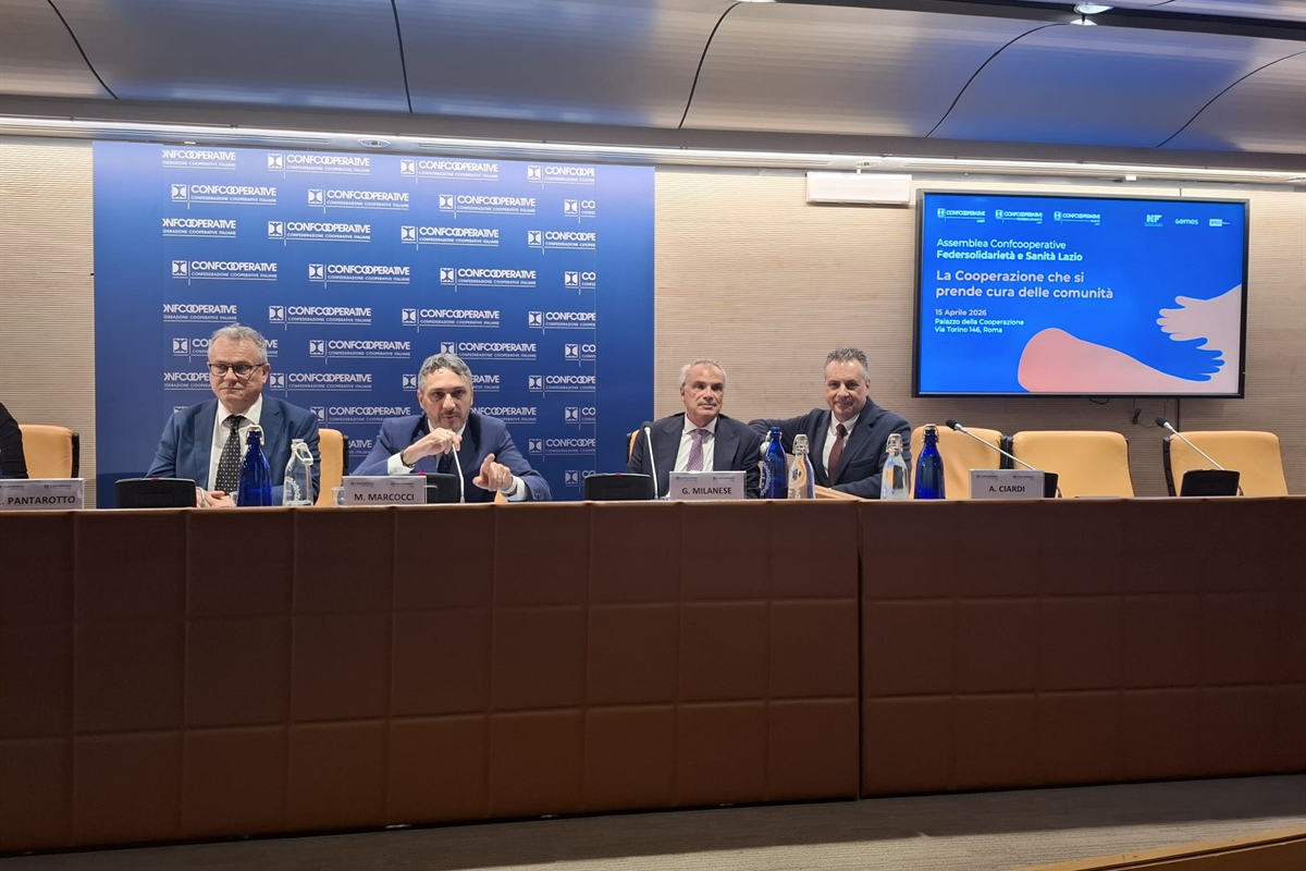 Welfare, Confcooperative 140 anni di mutue, la sfida della cooperazione a sostegno del SSN e a favore dell’inserimento lavorativo