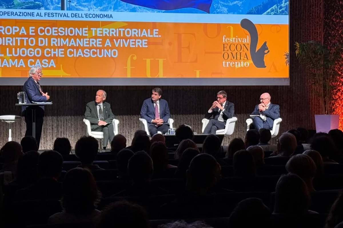 Festival Economia 26: Gardini, approvare legge cooperative di comunità ferma da 3 anni
