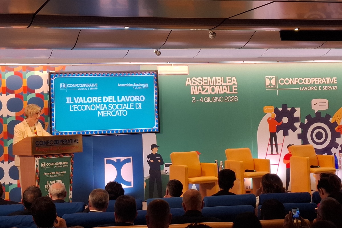 Confcooperative Servizi Lavoro: Calderone, la cooperazione insegna che prima del profitto ci sono le persone
