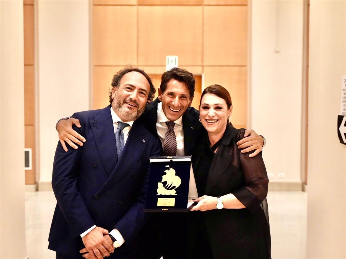 Bari, la Caravella d’Oro a Giuseppe Cozzi