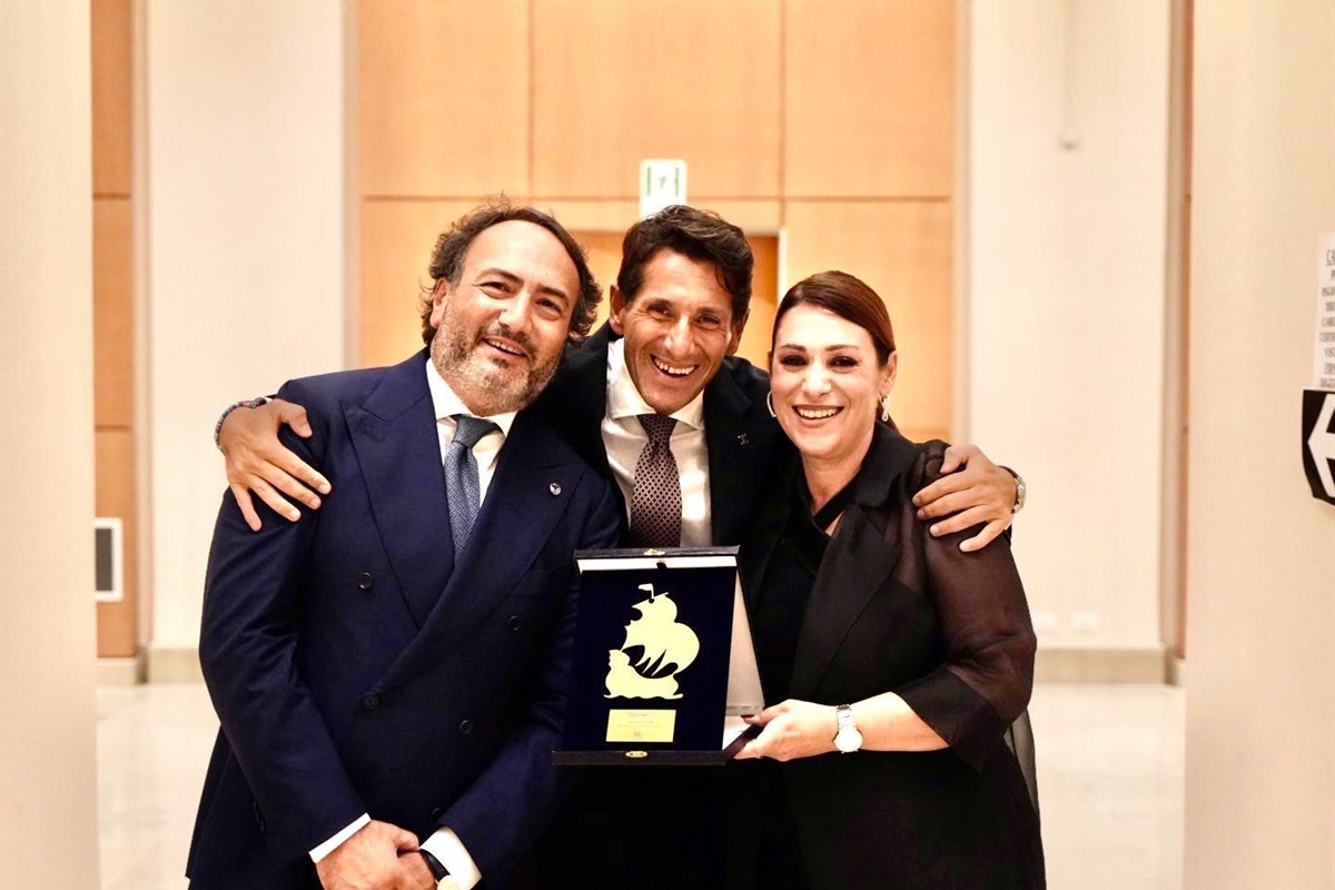 Bari, la Caravella d’Oro a Giuseppe Cozzi