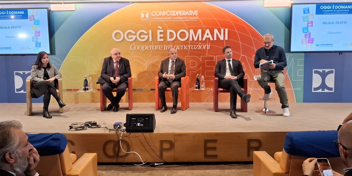 Sostenibilità cooperativa, giovani protagonisti del cambiamento: «Oggi è domani»