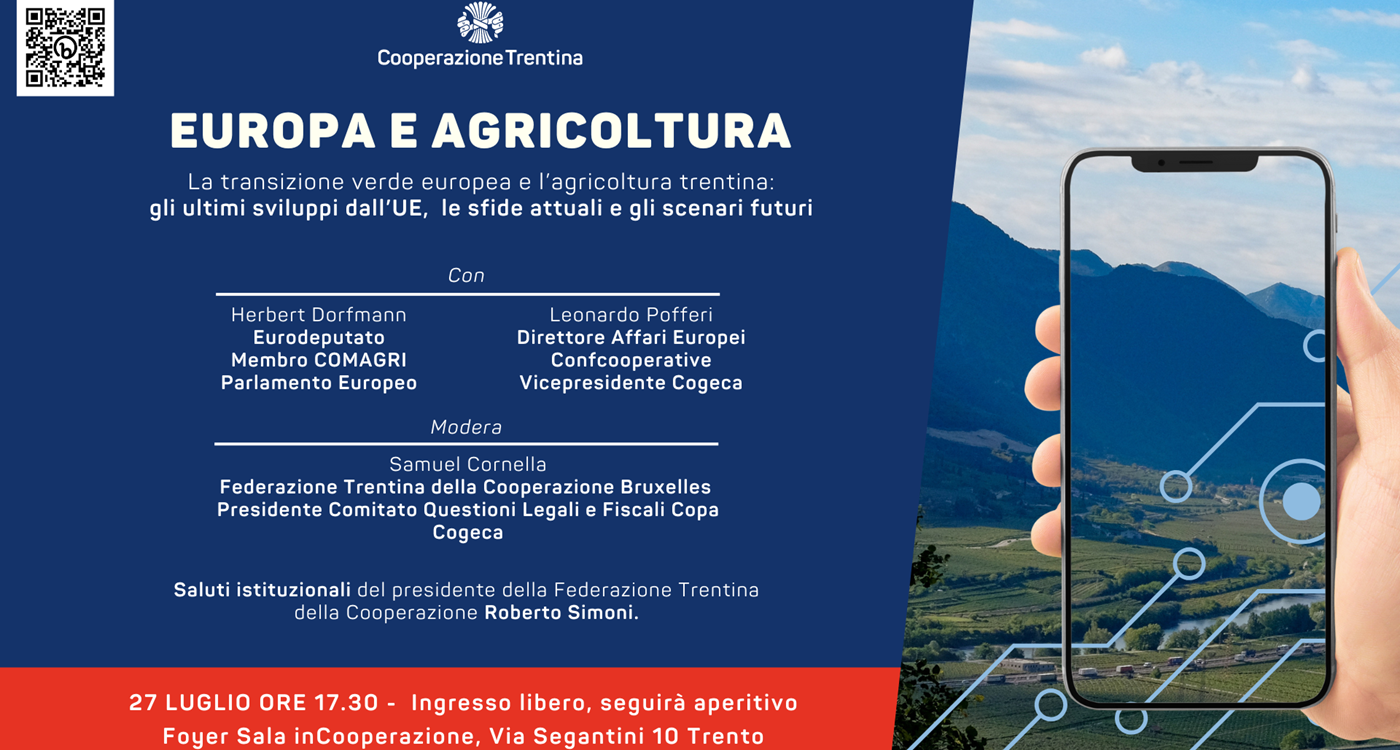 La transizione verde europea e l’agricoltura trentina: rischi e opportunità di un cambiamento epocale